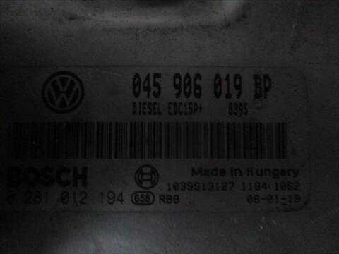 Foto 2ª: Centralita Motor ECU Volkswagen Polo 1.4 TDI 70CV 51KW [BNM] (2008)