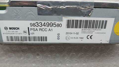 Foto 2ª: Sistema Audio Radio CD Peugeot 208 1.2 PURETECH 100 101CV 74KW [HN05] (2020)