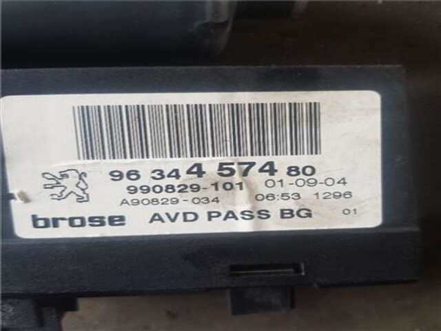 Foto 2ª: Elevalunas Eléctrico Delantero Izquierdo Peugeot 307 2.0 HDI 90 [RHY (DW10TD)]