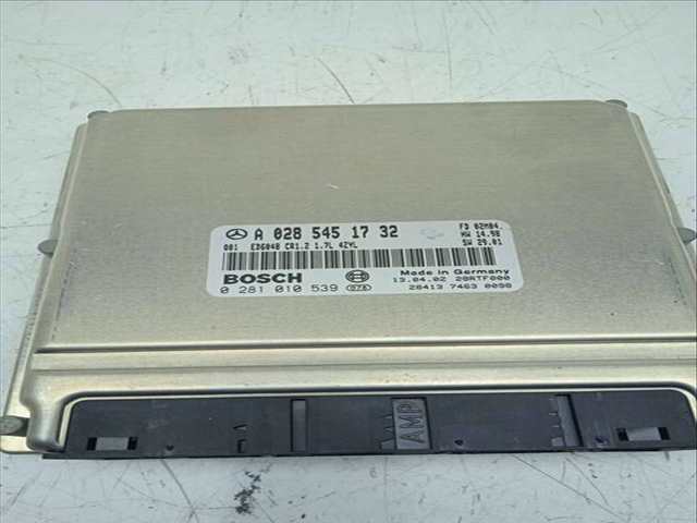 Centralita Motor ECU Mercedes Vaneo CDI VANEO CITY TREND 91CV 67KW FURGONETA