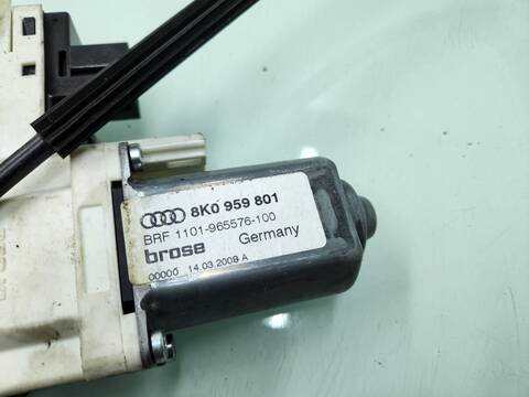 Foto 2ª: Elevalunas Eléctrico Delantero Izquierdo Audi A4 BASICO 190CV 140KW [CAMA] (2008)