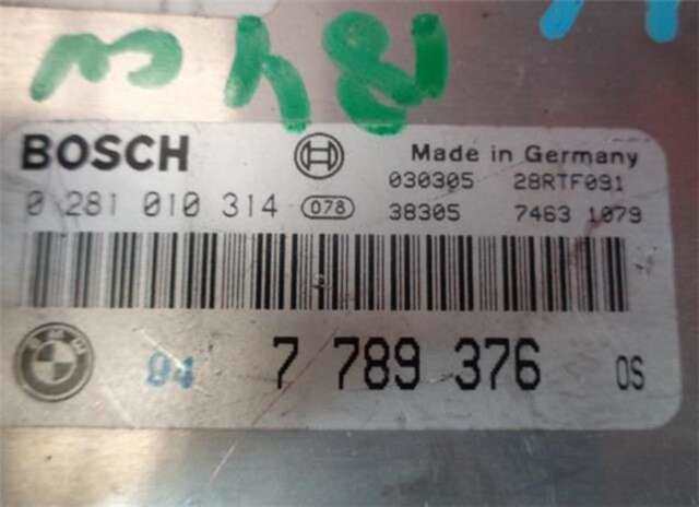 Centralita Motor ECU Bmw Serie 3 315 330D (184CV)