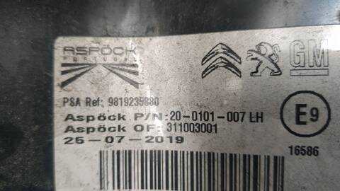 Foto 2ª: Piloto Trasero Izquierdo Citroen Berlingo CONTRLOL M 102CV 75KW FURGON [YHY] (2020)