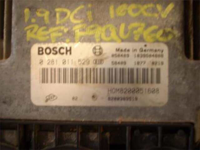 Centralita Motor ECU Renault Trafic 1.9 29 LN COMBI9 ACRISTALADO [1.9 LTR. - 74 KW DIESEL]