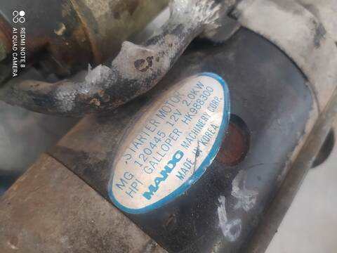 Motor de Arranque Mitsubishi Galloper 2.5 TD EXCEED 5-PTAS.) 99CV 73KW