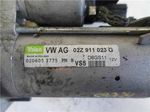 Foto 3ª: Motor de Arranque Volkswagen Passat 2.0 FSI BERLINA 150CV 110KW [BLR] (2005)