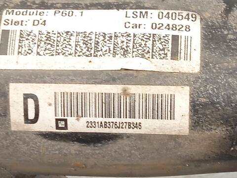 Foto 4ª: Puente Trasero Opel Astra 1.6 CDTI 35) 110CV 81KW [B16DTE] (2017)