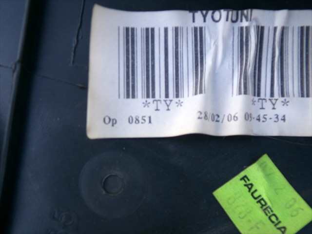 Foto 3ª: Tapizados Cartoneras Toyota Yaris 1.4 D 2006-2011 [1ND] (2006)