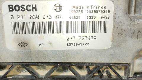 Foto 3ª: Centralita Motor ECU Renault Kangoo FURGON MAXI 5P PROFESIONAL 90CV 66KW [K9K608] (2014)