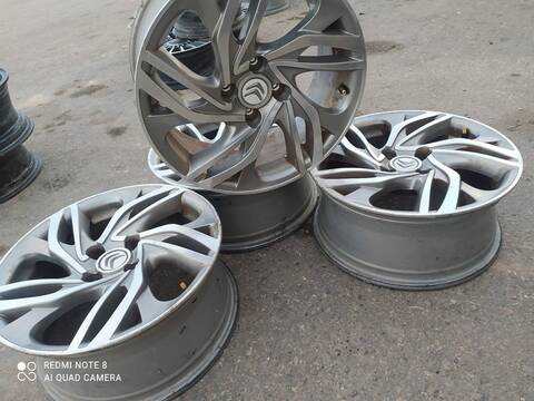 Foto 2ª: Juego LLantas Citroen C4 SEDUCTION 112CV 82KW [9HR] (2012)