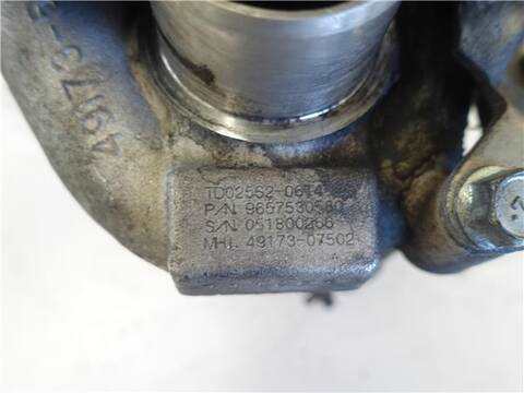 Foto 3ª: Turbocompresor Peugeot 307 1.6 HDI 90CV 66KW [9HX (DV6ATED4)] (2005)