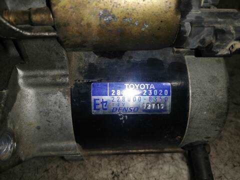 Foto 3ª: Motor de Arranque Toyota Yaris 1SZFE (1999)