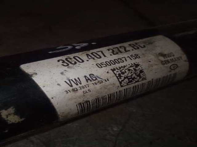 Foto 3ª: Transmision Delantera Derecha Skoda Octavia SCOUT 4X4 150CV 110KW [CRM] (2017)