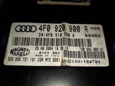 Foto 3ª: Cuadro de Instrumentos Audi A6 4.2 QUATTRO BERLINA 335CV 246KW [BAT] (2004)