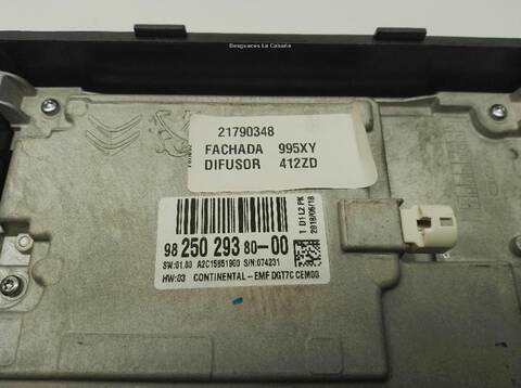 Foto 3ª: Pantalla Multifuncion Citroen C4 1.6 BLUEHDI 120 [BHZ (DV6FC)] (2013)