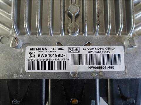 Foto 3ª: Centralita Motor ECU Peugeot 407 2.0 HDI 135 136CV 100KW [RHR (DW10BTED4)] (2005)