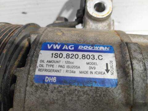 Foto 3ª: Compresor Aire Acondicionado Seat Mii 1.0 60CV [G/ CHY] (2011)