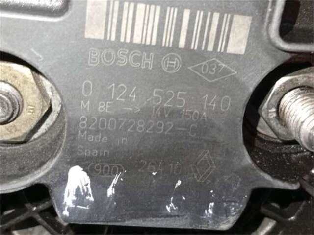 Foto 2ª: Alternador Renault Scenic 1.5 DCI (JM02. JM13) (JM)(2003-_) [K9K 728]
