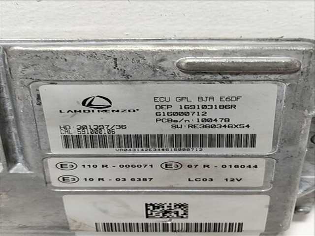 Centralita Motor ECU Renault Clio EVOLUTION 1 TCE BIVALENT GASOLINA - GPL 101CV