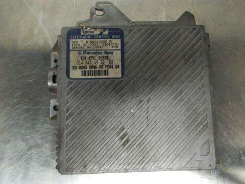 Foto 2ª: Centralita Check Control Mercedes Clase C 160 BERLINA 75CV 55KW (1993)