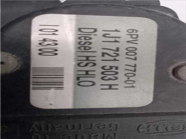 Foto 2ª: Pedal Acelerador Volkswagen Bora 1.9 HIGHLINE [1 9 LTR. - 110 KW TDI] BERLINA 150CV
