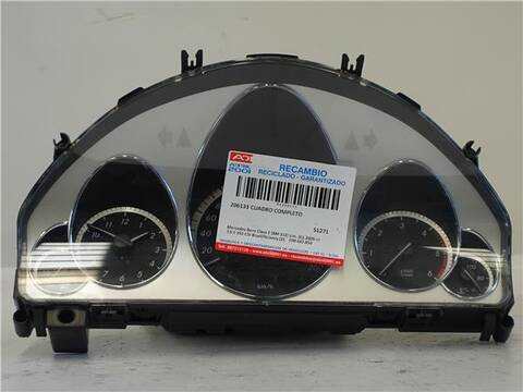 Cuadro de Instrumentos Mercedes Clase E 180 3.0 E 350 CDI BLUEEFFICIENCY 212.025) 231CV 170KW