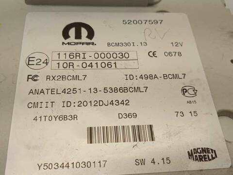 Foto 4ª: Caja Reles Fusibles Fiat 500 POP STAR 105CV 77KW [199B5000] (2015)