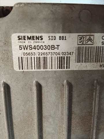 Foto 2ª: Centralita Motor ECU Peugeot 307 2.0 HDI [RHY] (2003)