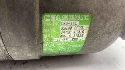 Foto 3ª: Compresor Aire Acondicionado Nissan Terrano 2.7 TD 101CV 74KW (2000)