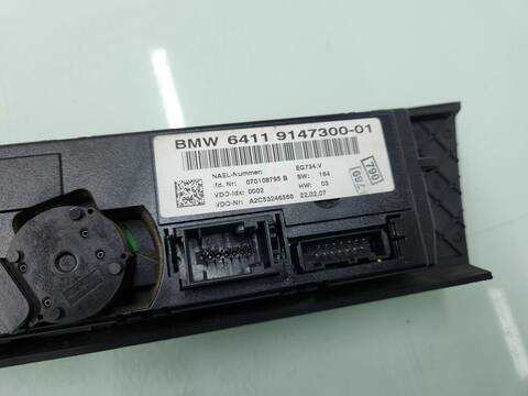 Foto 3ª: Mando Climatizador Bmw Serie 3 315 330D COUPE 231CV 170KW [M57306D3] (2007)