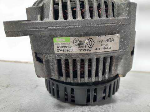 Foto 4ª: Alternador Renault Megane 1.6E ALIZE COUPE 98CV 72KW I COACH/COUPE DA0) [F9Q] (1999)
