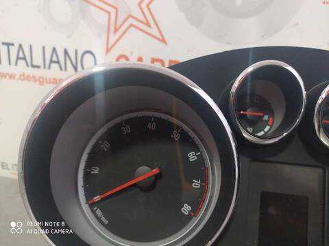 Foto 4ª: Cuadro de Instrumentos Opel Meriva ESSENTIA 101CV 74KW [B14XER] (2014)
