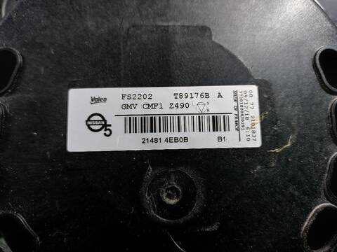 Foto 3ª: Electroventilador Nissan Qashqai ACENTA 140CV [HR13DDT] (2013)