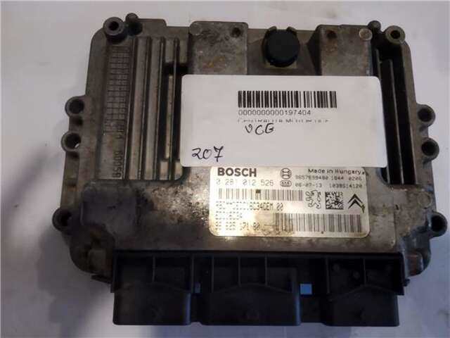 Centralita Motor ECU Peugeot 207 1.4 HDI (68 CV)