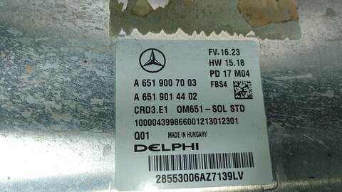 Foto 3ª: Centralita Motor ECU Mercedes Clase A 140 A 200 CDI 176.008) 136CV 100KW [651930] (2017)
