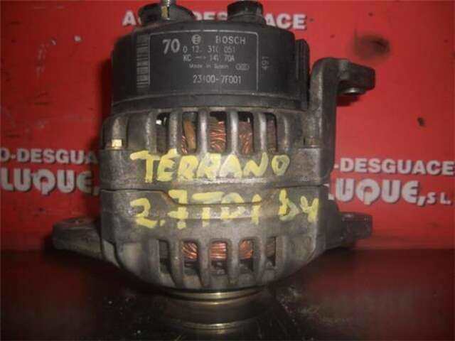 Foto 2ª: Alternador Nissan Terrano 2.7 TD 4WD [TD27T]