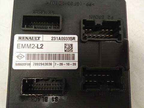 Foto 3ª: Centralita Motor ECU Dacia Duster 1.3 TCE 130 HMMF) 131CV 96KW [H5H 470,H5H 480] (2021)