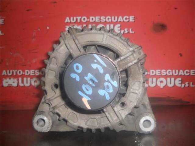 Alternador Peugeot 206 1.6 PLAY STATION 2 [1.6 LTR. - 80 KW 16V CAT (NFU - TU5JP4)]