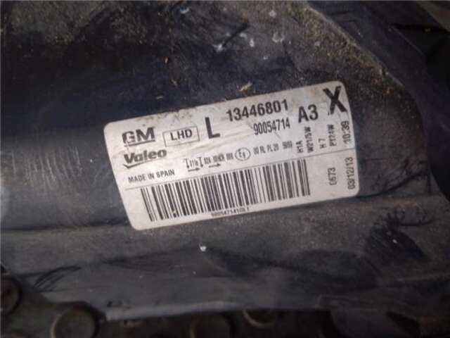 Foto 2ª: Faro Izquierdo Opel Corsa 1.3 CDTI [A 13 DTC]