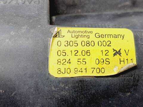 Foto 3ª: Faro Antiniebla Delantero Derecho Audi Tt 2.0 16V TFSI 200CV 147KW [BWA] (2007)
