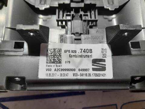 Foto 2ª: Cuadro de Instrumentos Seat Ibiza 1.0 TSI 95CV [DLAC] (2015)