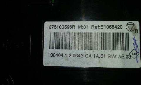 Foto 3ª: Mando Climatizador Renault Megane D III BERLINA 5P DYNAMIQUE [H5FA4] (2013)