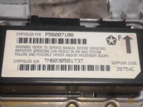 Foto 2ª: Centralita Airbag Jeep Grand Cherokee S01 (1995)