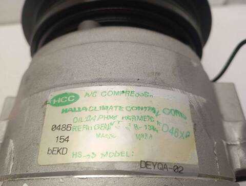 Foto 3ª: Compresor Aire Acondicionado Hyundai Accent VERSION INDEFINIDA (2000)