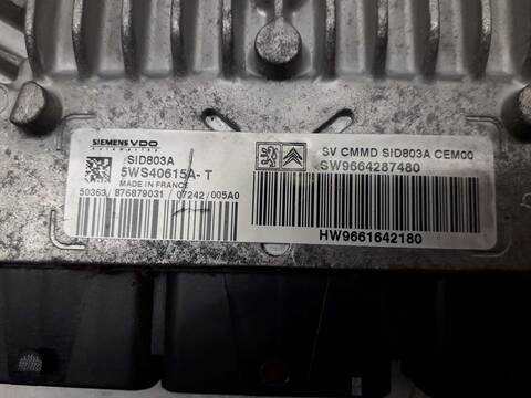 Foto 3ª: Centralita Motor ECU Citroen C4 2.0 HDI FAP CAT RHR - DW10BTED4) PICASSO 136CV 100KW (2007)