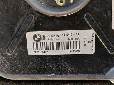Foto 3ª: Electroventilador Bmw Serie 3 315 2.0 320D XDRIVE BERLINA 184CV 135KW [N47D20C] (2015)