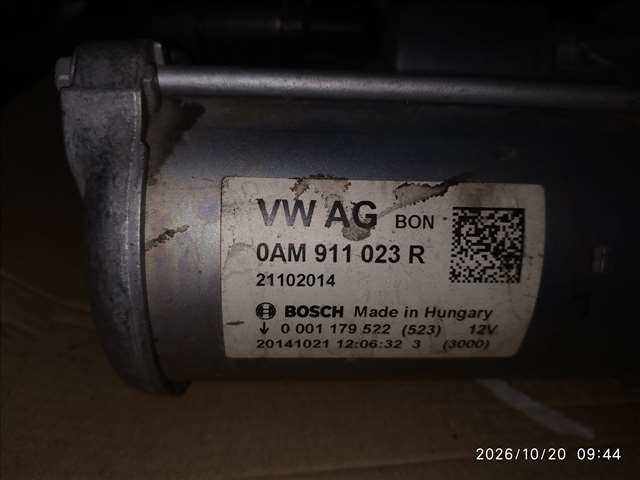 Motor de Arranque Volkswagen Golf 1.4 TFSI SERIE VII