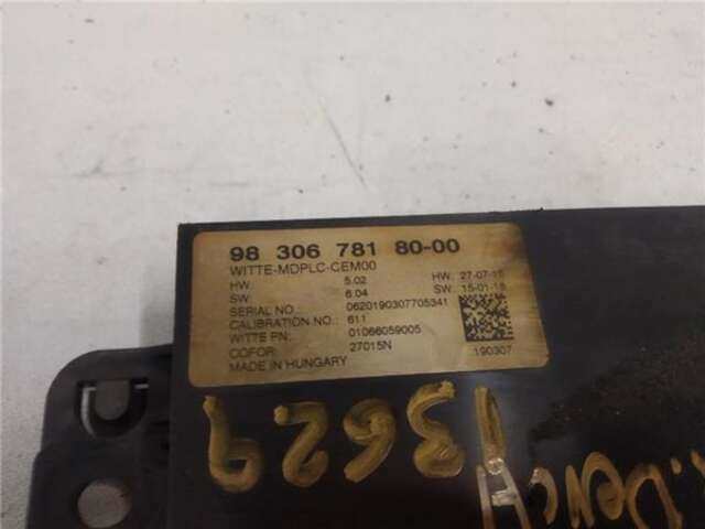 Foto 3ª: Centralita Motor ECU Peugeot 406 2.0 [2.0 LTR. - 100 KW 16V CAT (RFN - EW10J4)] [RFN (EW10J4)]