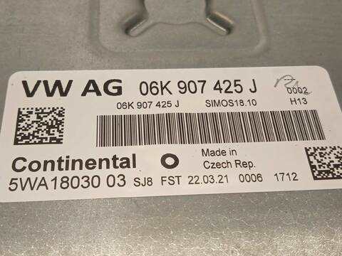 Foto 3ª: Centralita Motor ECU Porsche Macan 2.0 16V TFSI CAT 245CV 180KW [DKNA] (2021)