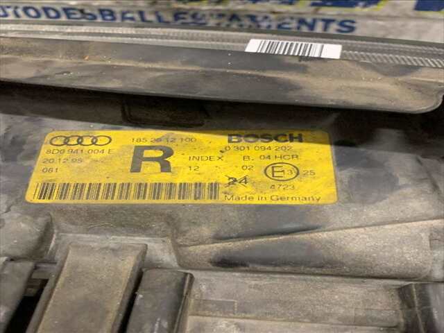 Foto 2ª: Faro Derecho Audi A4 1.9 TDI (1997)